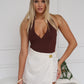 KOA BODYSUIT - CHOCOLATE