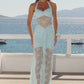 ANNIKA MAXI DRESS - BABY BLUE