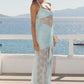 ANNIKA MAXI DRESS - BABY BLUE