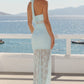 ANNIKA MAXI DRESS - BABY BLUE