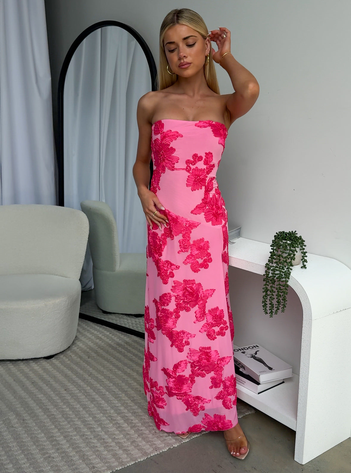 KASSAM MAXI DRESS - PINK