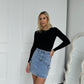 ASTRID DENIM SKIRT