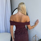 SIERRA MAXI DRESS - CHOCOLATE
