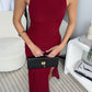 NATALIA MAXI DRESS - WINE