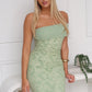 ELODIE MAXI DRESS - SAGE