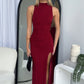 NATALIA MAXI DRESS - WINE