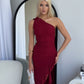 LORRAINE MAXI DRESS - WINE