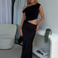 DORIAN MAXI DRESS - BLACK
