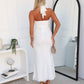 ELSI LACE MAXI DRESS - WHITE