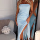 SKYLAH MAXI DRESS - BABY BLUE