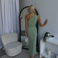 LORRAINE MAXI DRESS - SAGE