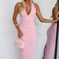 SUKI MAXI DRESS - PINK