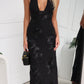 CHARLI MAXI DRESS - BLACK