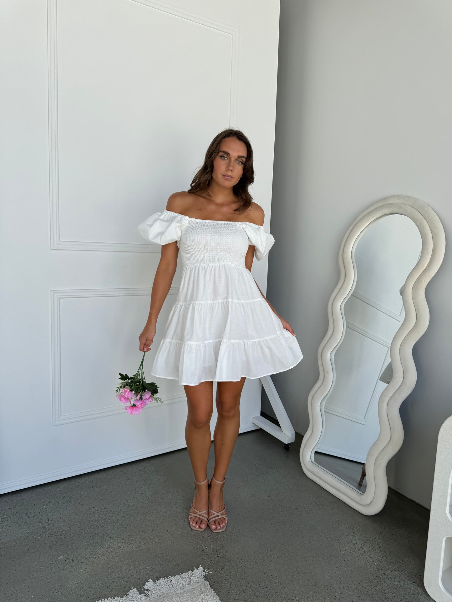 JAMIE DRESS - WHITE