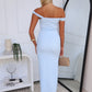 CELESTE MAXI DRESS - BABY BLUE