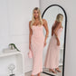 ELISE HALTER MAXI DRESS - PINK
