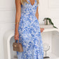JEMMA MAXI DRESS - BLUE FLORAL