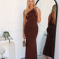 MILA MAXI DRESS - CHOCOLATE