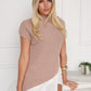 CLEO KNIT TOP - MOCHA