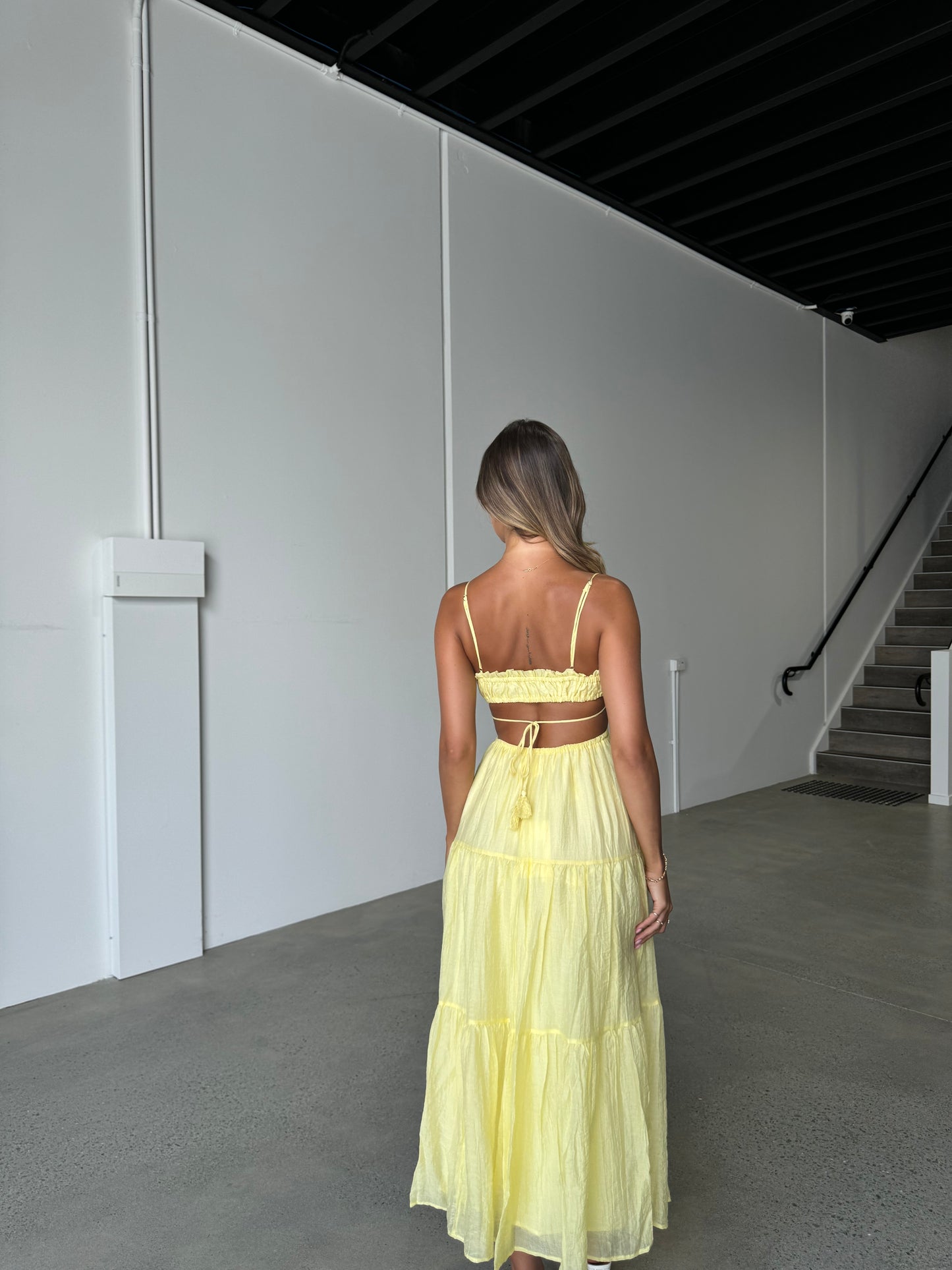 MAYA DRESS - YELLOW