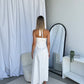 MIELLA HALTER MAXI - WHITE