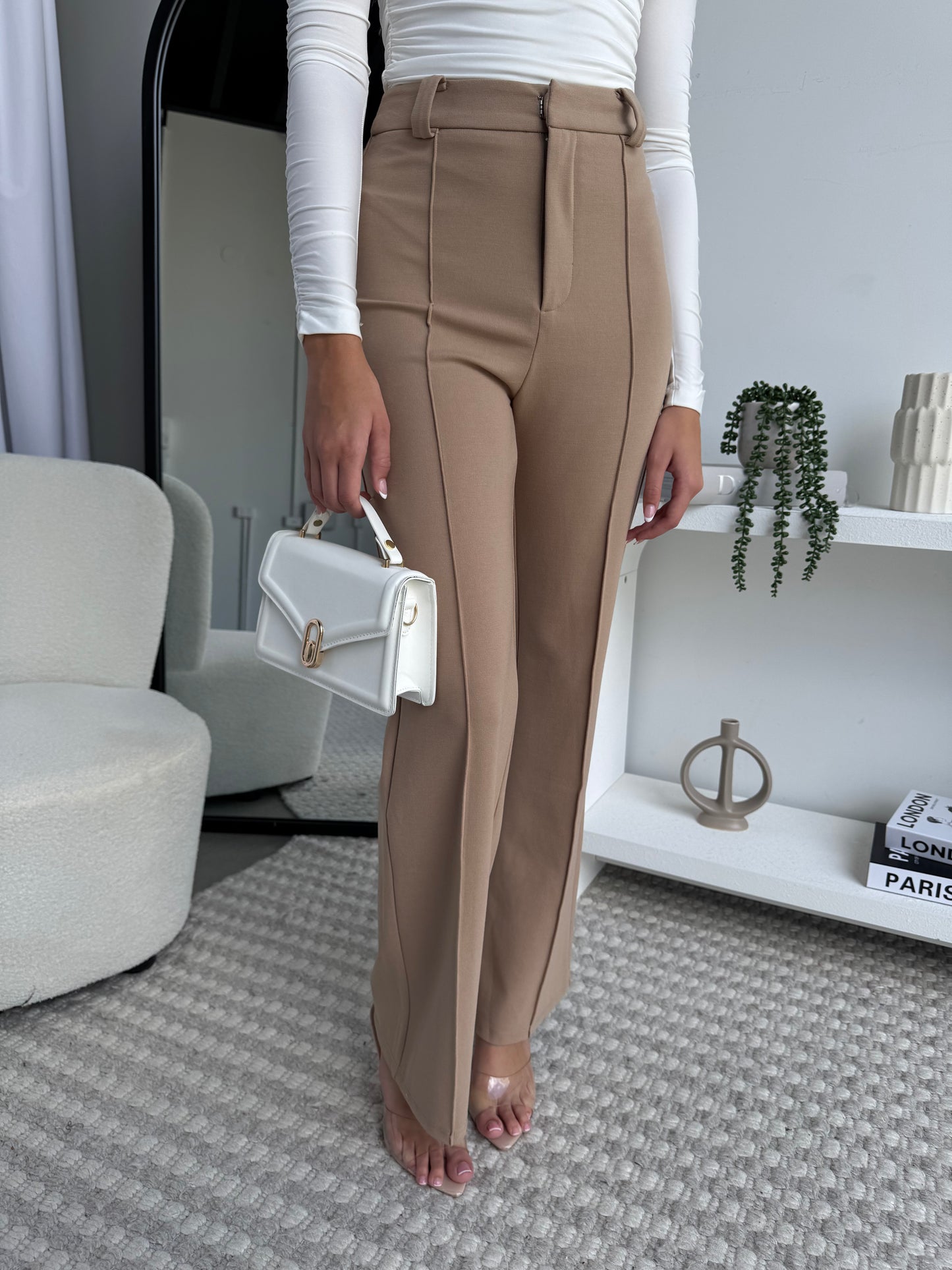 DORIAN PANTS - CAMEL