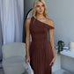 FRANKIE MAXI DRESS - CHOCOLATE