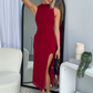 NATALIA MAXI DRESS - WINE