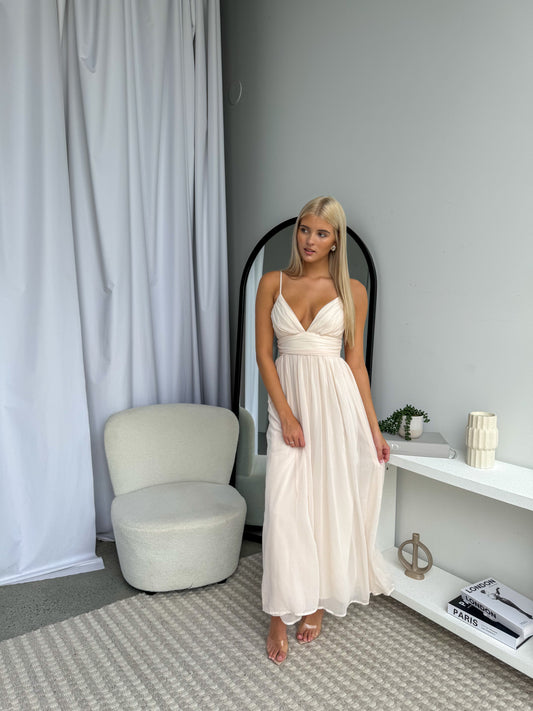 HENDRIX MAXI DRESS - IVORY