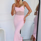 FREDDI MAXI DRESS - BABY PINK