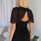 JAYDA MINI DRESS - BLACK