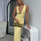 JENSEN MAXI DRESS - LEMON