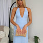 HAYMAN MAXI DRESS - BABY BLUE