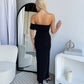 TANASHI MAXI DRESS - BLACK