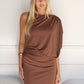 NOIR MAXI DRESS - MOCHA