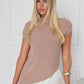 CLEO KNIT TOP - MOCHA