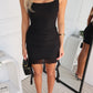 VESPER MINI DRESS - BLACK