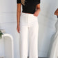ASPEN PANTS - WHITE