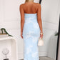 ALESSIA MAXI DRESS - BLUE