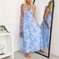 JEMMA MAXI DRESS - BLUE FLORAL