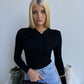 ALLEGRA BODYSUIT - BLACK