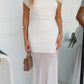 MONA MAXI DRESS - WHITE