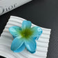 ALINA FLOWER HAIR CLAW - BLUE