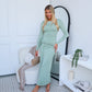 ELORA MAXI DRESS - SAGE