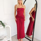 PEARL MAXI DRESS - WINE