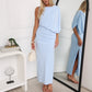 NOIR MAXI DRESS - BABY BLUE