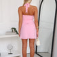 LEAH HALTER MINI - PINK