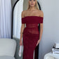 SIERRA MAXI DRESS - WINE