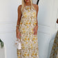 TEEGAN MAXI DRESS - YELLOW
