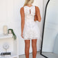 SERINI MINI DRESS - WHITE